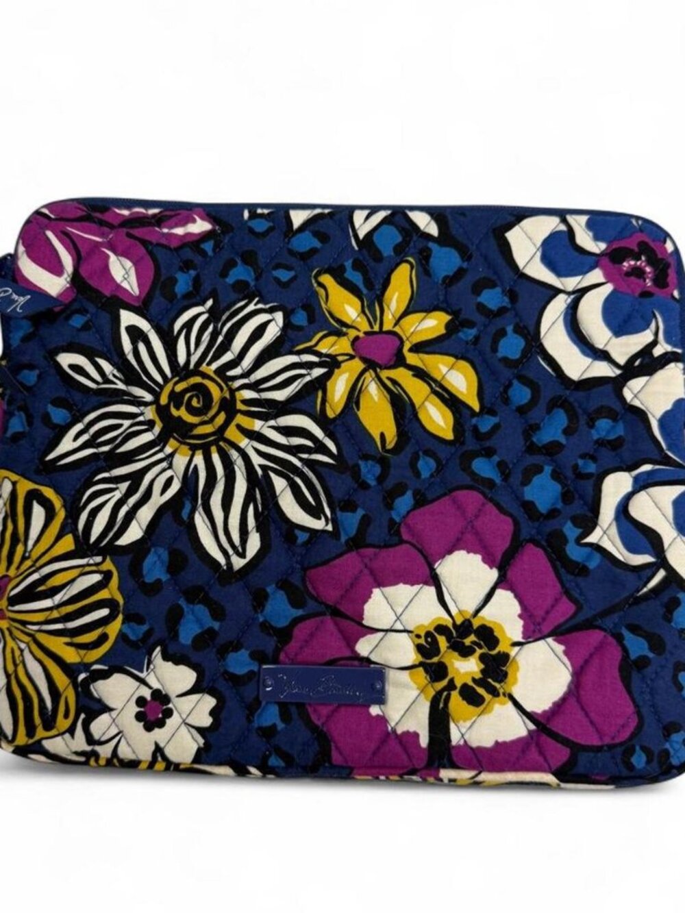 Vera Bradley quilted tablet or laptop sleeve